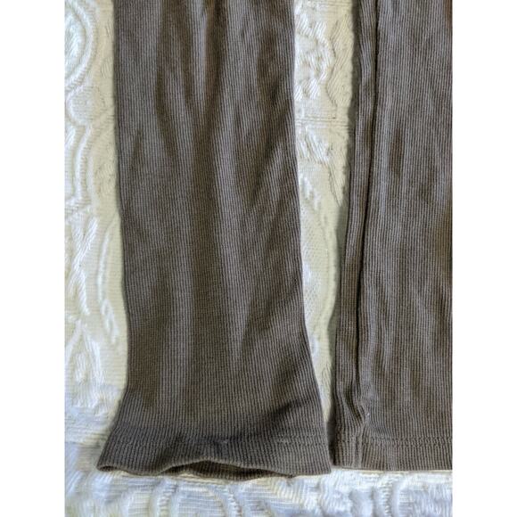 Peek girls sz. 8 khaki ribbed legging pants. Soft, great shape - Picture 5 of 9